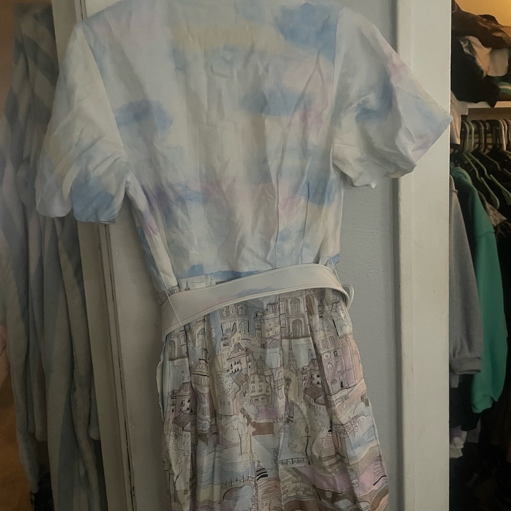 Rebecca Vallance Parfait Mini Dress in Soft Pastels
